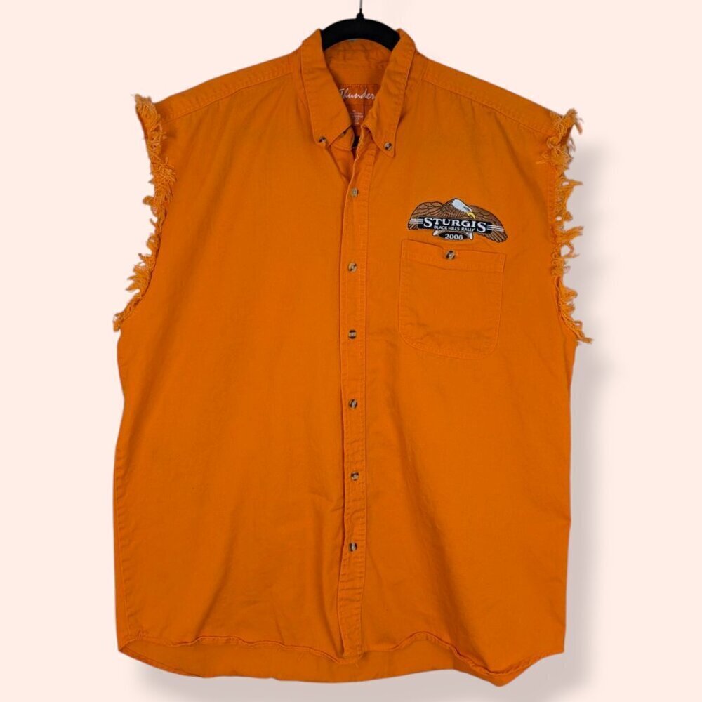 Orange Sturgis 2006 Bike Rally Vest